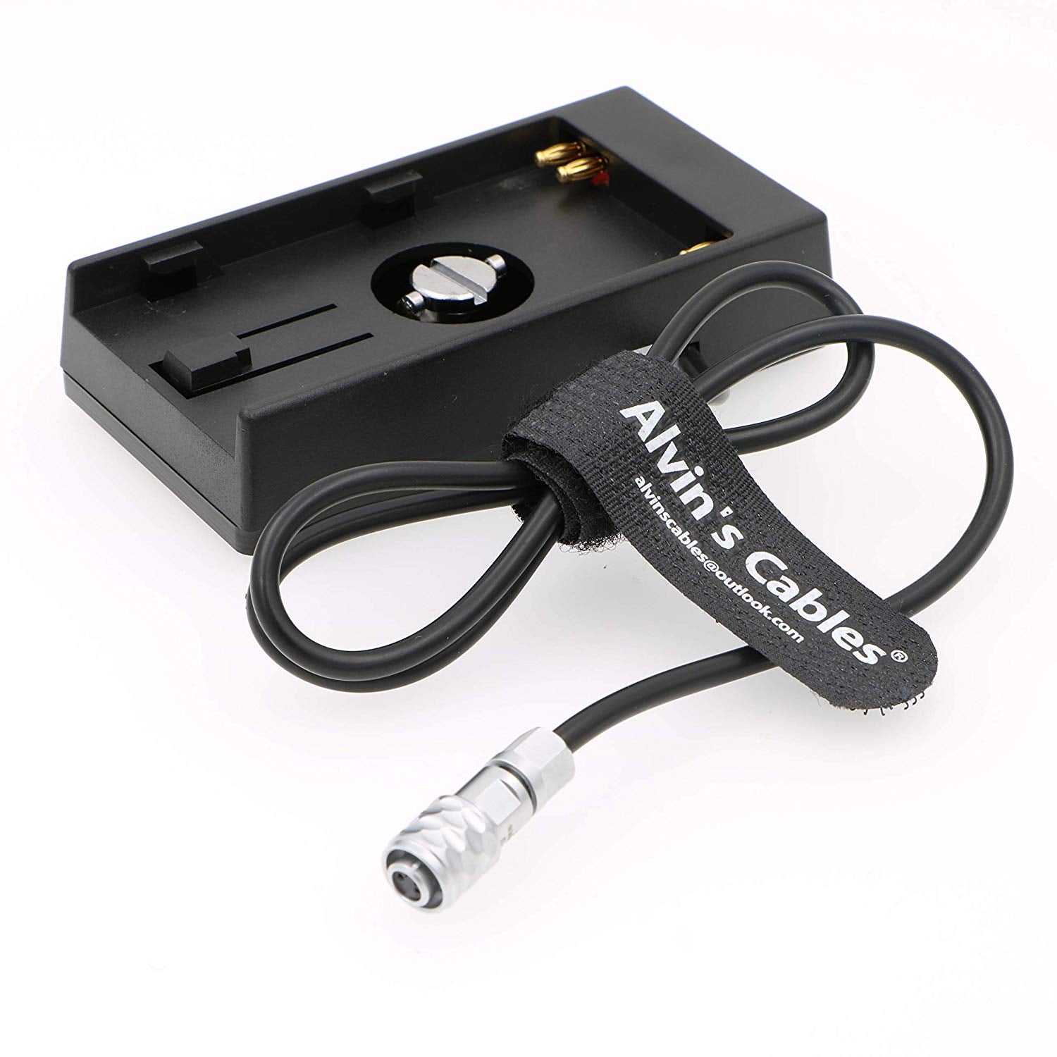 Alvin's Cables U60 Battery Mount Plate to BMPCC 4K BMD Power Cables for Sony U60 U30 Series and Blackmagic Pocket Cinema Camera 4K