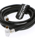 Alvin's Cables 7 Pin Male to 7 Pin Male Data Cable for Trimble R7 Receiver to TRIMMARK III Radio Right Angle to Straight