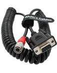 Alvin's Cables 6 Pin Hirose Male to DB9 Total Station to Data Collector Cable for Nikon Surveying TDS Carlson Spectra