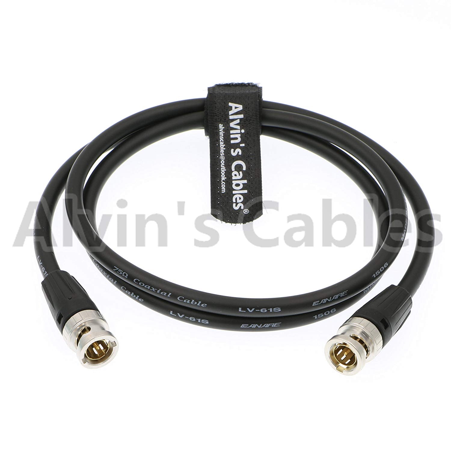 Alvin's Cables 12G HD SDI Video Coaxial Cable BNC Male to Male for 4K Video Camera