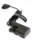 Alvin's Cables New DR E6 Dummy Battery to D Tap Cable for SmallHD 501 502 702 Monitor Canon 70D