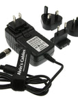 Alvin's Cables Sound Devices Universal AC Power Adapter for Sound Devices ZAXCOM Sony with US UK EU AU Plugs