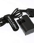 Alvin's Cables New DR E6 Dummy Battery to D Tap Cable for SmallHD 501 502 702 Monitor Canon 70D