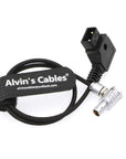 Alvin's Cables Z CAM E2 Camera Right Angle Power Cable Flexible 90 Degrees 4 Pin to D Tap