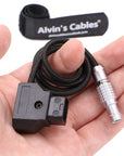 Alvin's Cables Flexible Anton D-TAP to 2 Pin Male Power Cable for Teradek ARRI RED Camera SmallHD Paralinx Preston Transvideo Offhollywood Switronix Panasonic