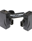Alvin's Cables D Tap P Tap to USB 5V Adapter Converter Dtap Male to Female 5V USB Female Connector for Phone Camera Monitor 2 Pcs