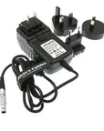 Alvin's Cables Universal AC with UK EU AU US Plugs Adapter Converter Power Cable for Z CAM E2 Flagship Teradek Cube Hollyland Cosmo 600