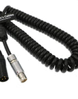 Alvin’s Cables ARRI Alexa XT SXT Cameras Coiled Power Cable 2 Pin Female to XLR 3 Pin Male