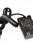Alvin's Cables LP E6 Dummy Battery to Hirose 4 Pin Male for SmallHD 502
