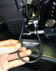 Alvin's Cables Rotatable Right Angle 2 Pin Z CAM E2 S6/F6 Power Cable Adjustable 90 Degrees 2 Pin Male to D-tap Cord