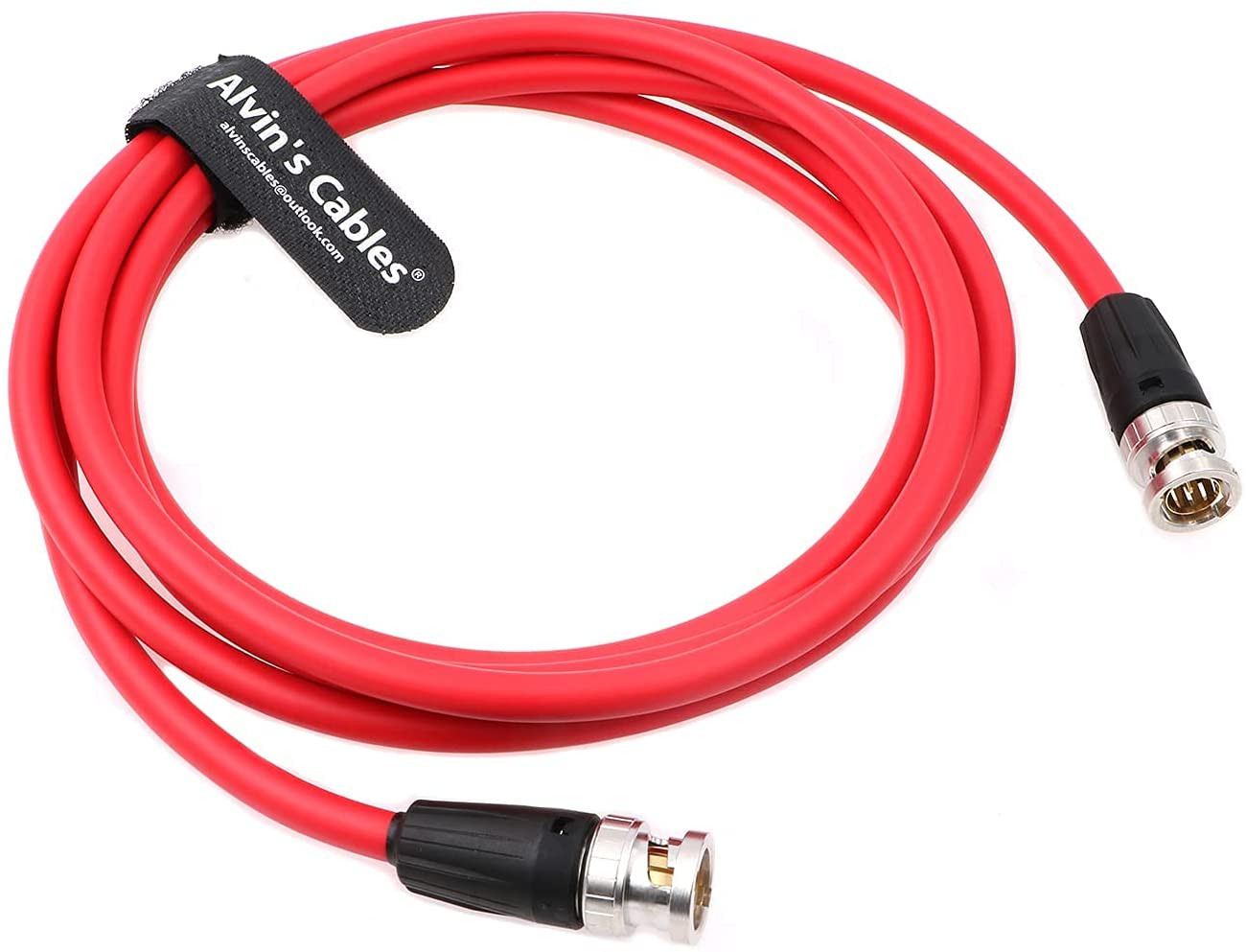 Alvin's Cables Blackmagic RG179 Coax BNC Mannelijk naar Mannelijk HD SDI kabel for BMCC Videocamera Flexibel 50CM Alvin's Cables Blackmagic RG179 Coax BNC Mannelijk naar Mannelijk HD SDI kabel for BMCC Videocamera Flexibel 50CM