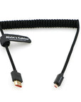 Alvin’s Cables 8K 2.1 Micro-HDMI to Full HDMI Cable for Atomos-Ninja-V 4K-60P Record 48Gbps HDMI for Canon-R5C,R5,R6