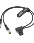 Alvin’s Cables Power Cable for Sound Device 302 Mixer & 744T Recorder Dual Hirose 4 Pin Male to D-tap