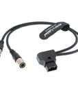 Alvin’s Cables Power Cable for Sound Device 302 Mixer & 744T Recorder Dual Hirose 4 Pin Male to D-tap