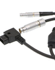 Alvin’s Cables Power Y Cable for Phantom 4k VEO 990 SmallHD D-tap to Fischer 12 Pin Female & 2 Pin Male