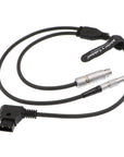 Alvin’s Cables Power Y Cable for Phantom 4k VEO 990 SmallHD D-tap to Fischer 12 Pin Female & 2 Pin Male