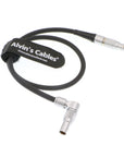 Alvin’s Cables Power Cable for Nucleus M from Z CAM E2 Flagship S6 F6 F8 Camera Rotatable 2 Pin Male Right Angle to Nucleus M 7 Pin Power Cord