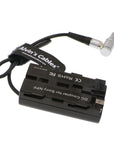 Alvin’s Cables Z CAM E2 Flagship 2 Pin to NP F970 Dummy Battery Power Cable for Atomos Ninja V Shinobi Monitor Right Angle 2 Pin Male to NP F550 F570 Dummy Battery for Z CAM E2 S6 F6 F8