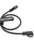 Z Cam E2 L Shape 4K 60P HDMI Cable for Atomos Shinobi Ninja V Monitor Portkeys BM5 Right Angle to Right Angle High Speed HDMI Cord