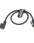 Z Cam E2 L Shape 4K 60P HDMI Cable for Atomos Shinobi Ninja V Monitor Portkeys BM5 Right Angle to Right Angle High Speed HDMI Cord