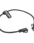 Z Cam E2 L Shape 4K 60P HDMI Cable for Atomos Shinobi Ninja V Monitor Portkeys BM5 Right Angle to Right Angle High Speed HDMI Cord