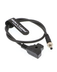Alvin's Cables ATOMOS Monitor Power Cable Locking DC 5.5 2.1 to D Tap for Video Devices PIX E7 PIX E5 7 Touchscreen Display Hollyland Mars 400s