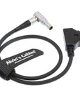 Alvin's Cables Zacuto Kameleon EVF Power Cable Right Angle 4 Pin to D tap