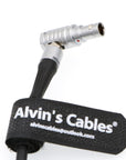 Alvin's Cables Power Cable for Teradek Bolt 500 2 Pin Rotate 180 Right Angle Male to D TAP