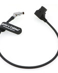 Alvin's Cables Power Cable for Teradek Bolt 500 2 Pin Rotate 180 Right Angle Male to D TAP