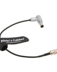 Alvin's Cables Red Komodo Timecode Cable Timecode Sync Box DIN Male to EXT 9 Pin Male Right Angle Time Code Cable
