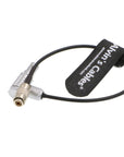 Alvin's Cables Red Komodo Timecode Cable Timecode Sync Box DIN Male to EXT 9 Pin Male Right Angle Time Code Cable