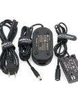 Alvin’s Cables ACK E6 Replacement AC Power Adapter Cable Kit Dummy Battery for Canon EOS 5DS R 5D Mark II 5D Mark III 5D Mark Ⅳ 6D 60D 60Da 7D Mark II 70D 80D from AC Outlet Fully Decoded Smart Chip