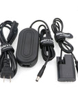 Alvin’s Cables ACK E6 Replacement AC Power Adapter Cable Kit Dummy Battery for Canon EOS 5DS R 5D Mark II 5D Mark III 5D Mark Ⅳ 6D 60D 60Da 7D Mark II 70D 80D from AC Outlet Fully Decoded Smart Chip