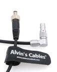 Alvin's Cables Z CAM E2 Flagship Rotatable Right Angle 2 Pin to Straight Lock DC Power Cable for Atomos Shinobi Ninja V Monitor Adjustable 90 Degrees 2 Pin Male Cord for Z CAM E2-S6 E2-F6 E2-F8