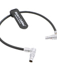 Teradek-Bolt-Wireless Power-Cable for SmallHD-702-Bright Rotatable-2-Pin Right-Angle to 2Pin Male Cord for ARRI-Alexa Camera Alvin's Cables