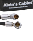 Teradek-Bolt-Wireless Power-Cable for SmallHD-702-Bright Rotatable-2-Pin Right-Angle to 2Pin Male Cord for ARRI-Alexa Camera Alvin's Cables