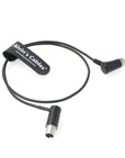Low-Profile Audio-Cable TA3F Mini-XLR 3-Pin Female to Locking-3.5mm-TRS Right Angle for Sennheiser EK 2000| Sony UWP| Sound Devices 633 688 Balanced Output Cable Alvin's Cables