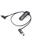 Low-Profile Audio-Cable TA3F Mini-XLR 3-Pin Female to Locking-3.5mm-TRS Right Angle for Sennheiser EK 2000| Sony UWP| Sound Devices 633 688 Balanced Output Cable Alvin's Cables