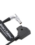 Alvin’s Cables Power-Cable for DJI-Wireless-Follow-Focus Rotatable Right Angle 6 Pin to D-tap Power-Cord