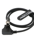 Alvin's Cables 12V TV Logic Monitor Power Cable Mini XLR 4 Pin Female to D Tap for Cameras Monitor