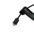 Alvin’s Cables 2 Pin Male to Micro USB Power Cable for Z CAM E2 Flagship to Nucleus Nano
