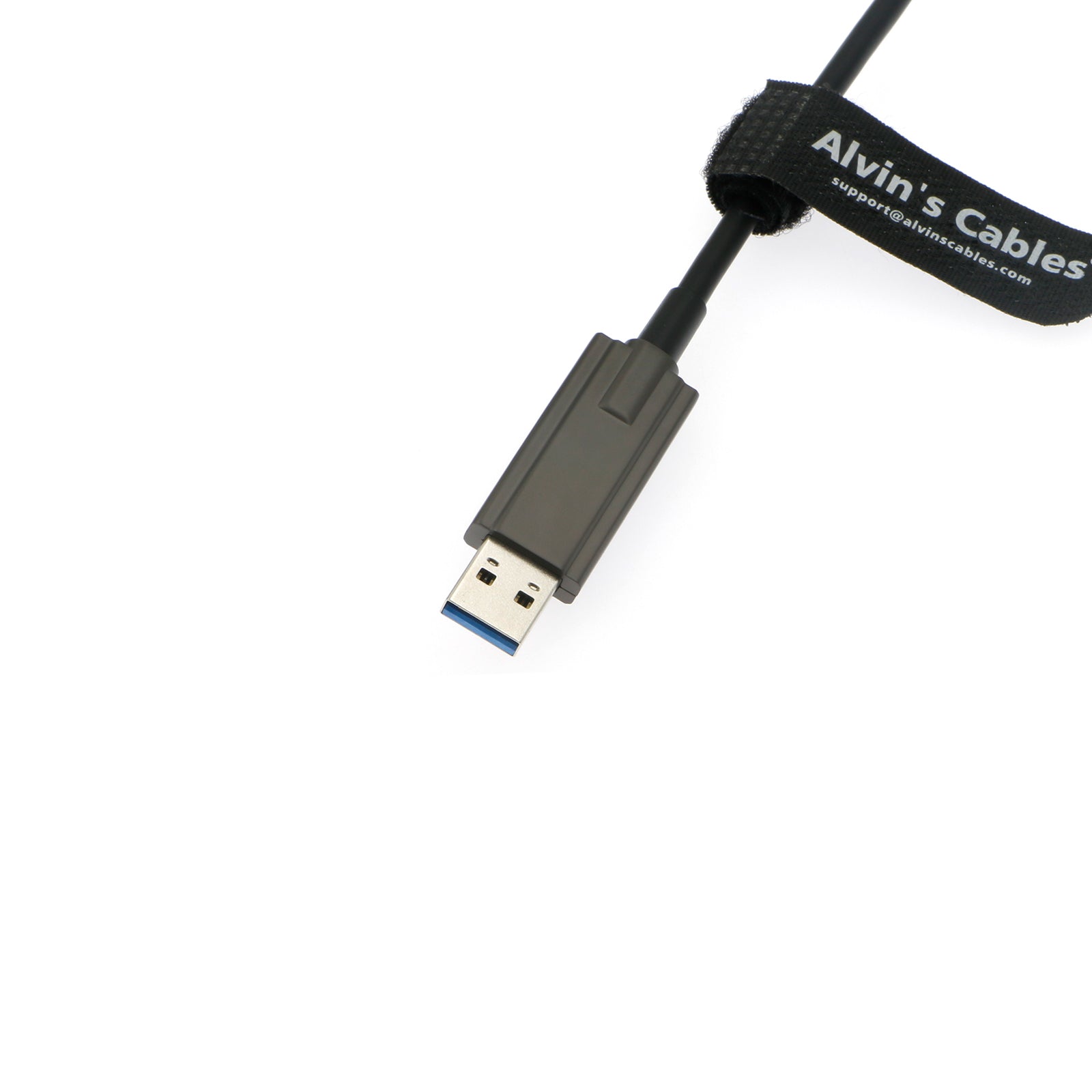 Alvin’s Cables USB 3.0 to Micro-B Fiber-Optics Data-Cable for Basler ACE Camera Micro-B Locking-Screws to Type-A Shielded-Cable for Industrial Camera 10M|32.8ft
