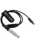 Power-Cable for DJI Pro Wireless Receiver from Ronin 2 1B 6 Pin Male to 4 Pin Female Cable 60CM|24 inches