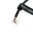 Alvin's Cables 12 Pin Hirose Male HR10A-10P-12P High Flex Power IO Cable for Camera 1M