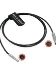 Alvin’s Cables Timecode-Cable for Sound Devices 833 to RED DSMC2 Camera 5 Pin Male to 4 Pin Time Code Input Cable 1M|39.7inches