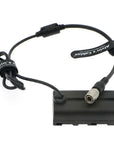 NP F550 Dummy Battery to Hirose 4 Pin Male Power Cable for Sony to Feelworld Monitor 7” F7 Alvin’s Cables