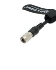 NP F550 Dummy Battery to Hirose 4 Pin Male Power Cable for Sony to Feelworld Monitor 7” F7 Alvin’s Cables