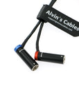 Alvin’s Cables Low-Profile TA5F to Dual TA3M Audio-Cable for Wisycom-MCR54| Lectrosonics-DCHR-Receiver LP Mini-XLR-5 Pin Female to Two LP Mini-XLR-3 Pin Male Splitter Cable for Canon-C70 Camera