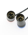 Alvin’s Cables TA5F to Dual Low-Profile XLR Audio-Cable for Wysicom-MCR54, Lectrosonics-DCHR-Receiver TA5-F to Dual XLR 3pin Output Cable for SR Slot-In Receiver