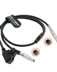 Run Stop Cable 7 Pin Male to 3 Pin Male + D Tap Power Cable for ARRI Cforce RF Motor Cmotion cPRO Motor /camin CAM/Alexa/Amira Alvin’s Cables